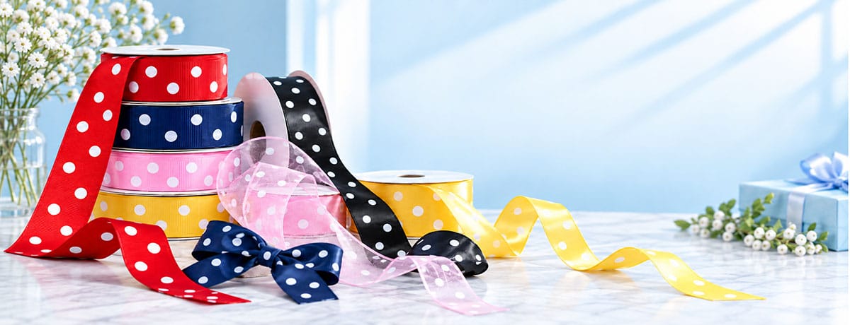 Polka Dot Ribbon for B2B Buyers: Specifications, Applications & Sourcing