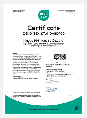 oeko tex hook and loop s