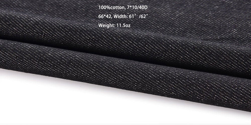 11.5oz cotton denim fabric