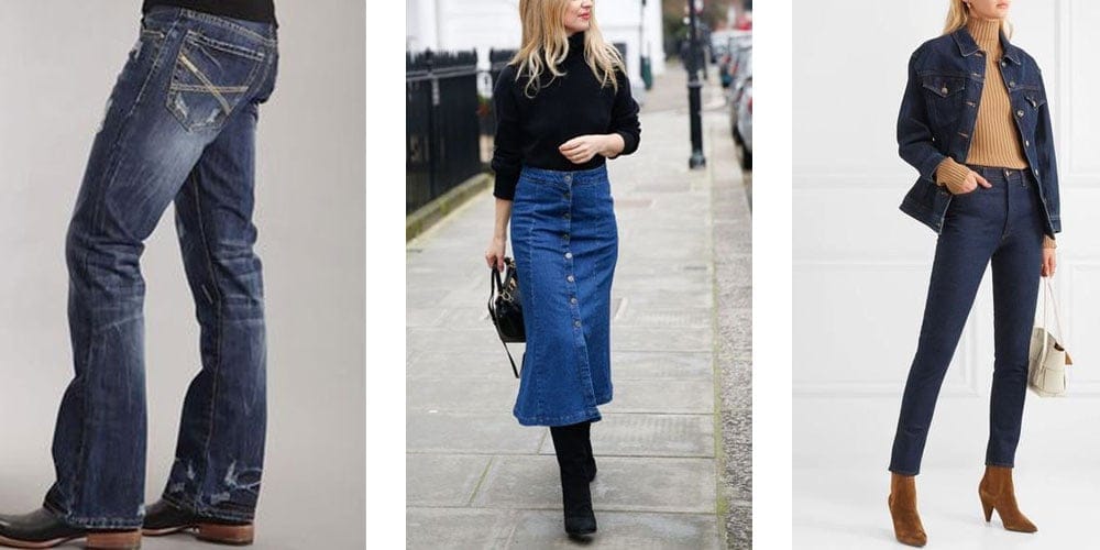 cotton denim fabric applications
