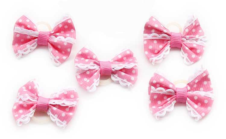 embossed grosgrain ribbon bow