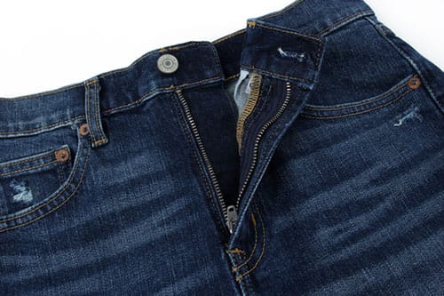 metal zipper chain usage