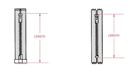 Zipper Length Customization