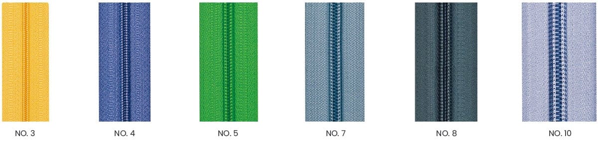 Zipper Size Customization