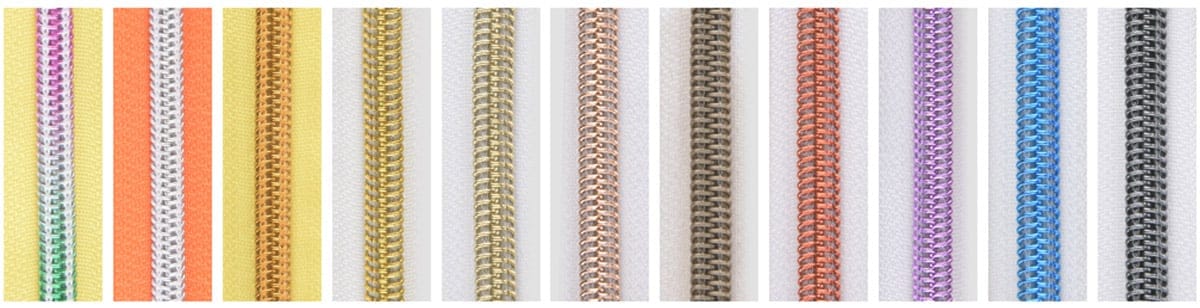Zipper Teeth Color Customization