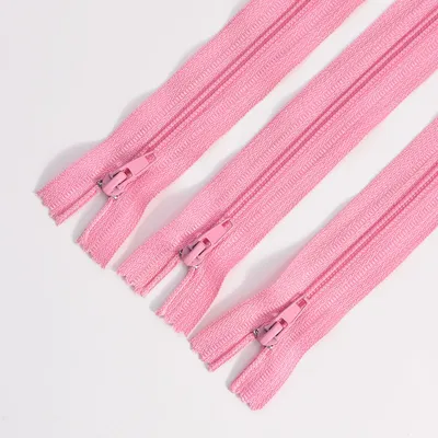 #4 Close End Nylon Zipper with Auto Lock