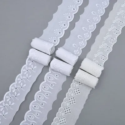 Polycotton Broderie Anglaise T/C Lace Trim