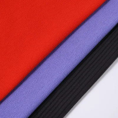 Recycled Polyester Spandex Stretchy Doris Scuba Crepe Fabric