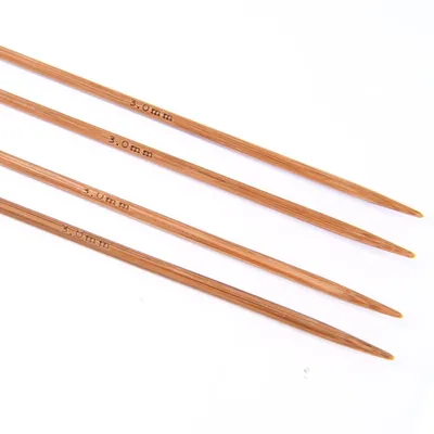 3mm Bamboo Double Pointed Knitting Needles