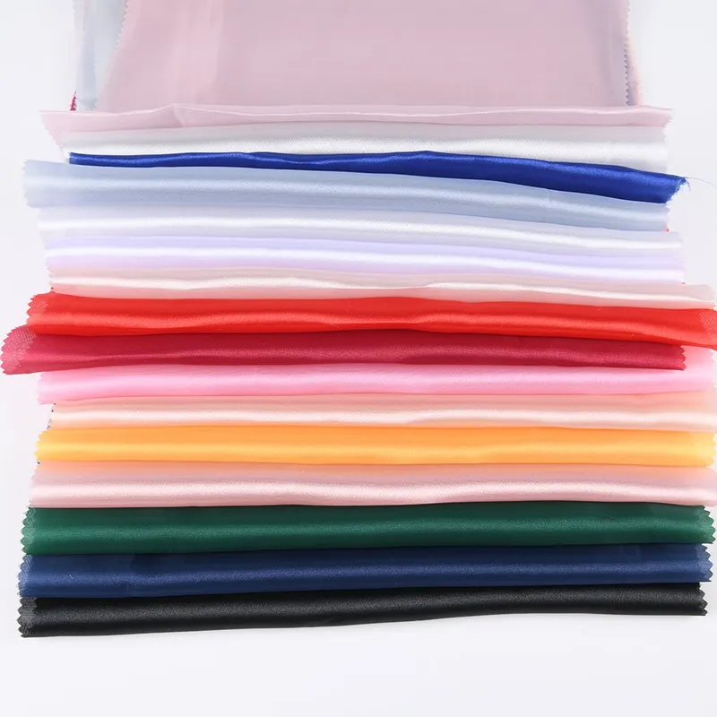 Polyester Organza Organdi Sheer Fabric
