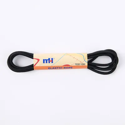 3.5mm Black Elastic Rope