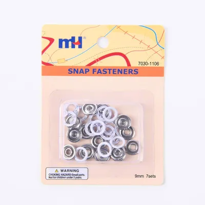 9mm/11mm Hollow Metal Snap Fastener