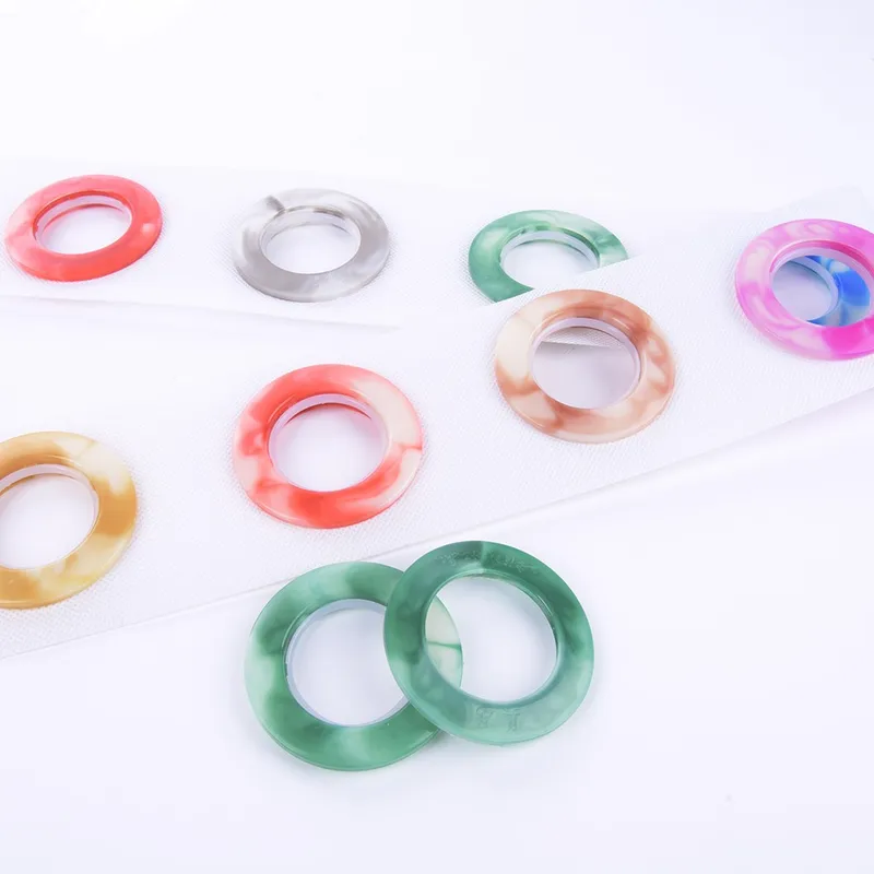 75A Jade Pattern Plastic Curtain Ring 42mm