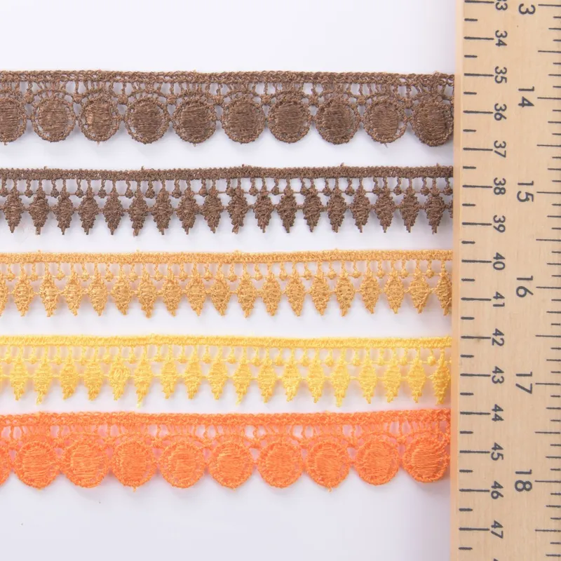 Chemical Lace Trimming in Various Sizes