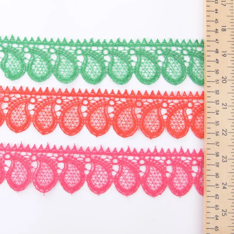 Chemical Lace Trimming in Various Sizes