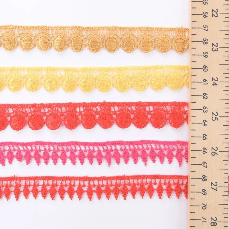 Chemical Lace Trimming in Various Sizes