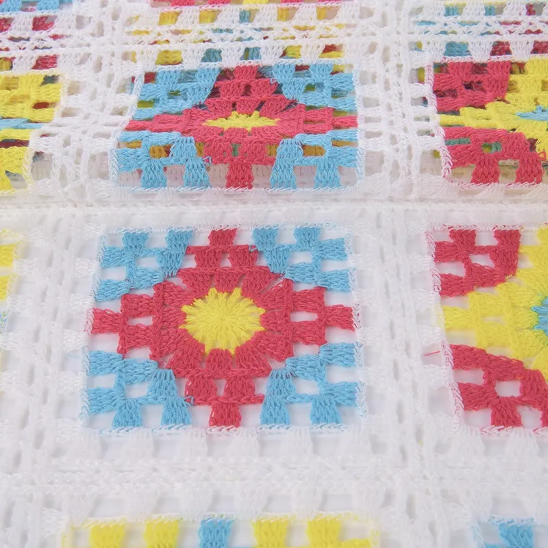 Crochet Guipure Embroidered Lace Fabric