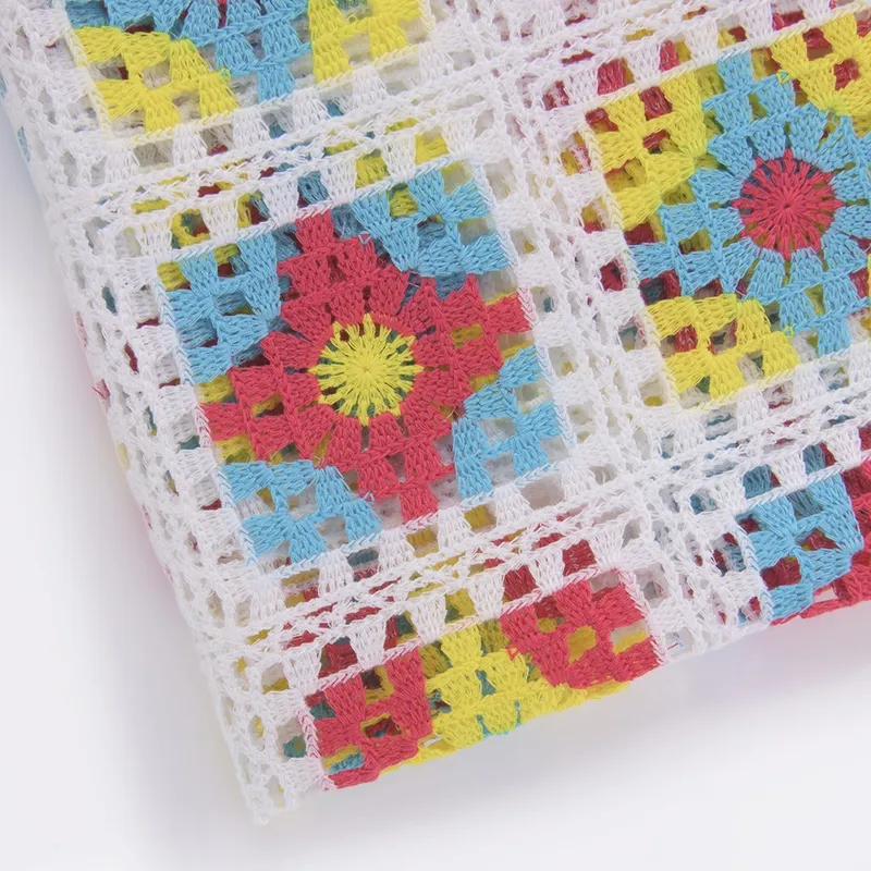 Crochet Guipure Embroidered Lace Fabric