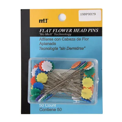 Flat Flower-Head Pins, 51mm