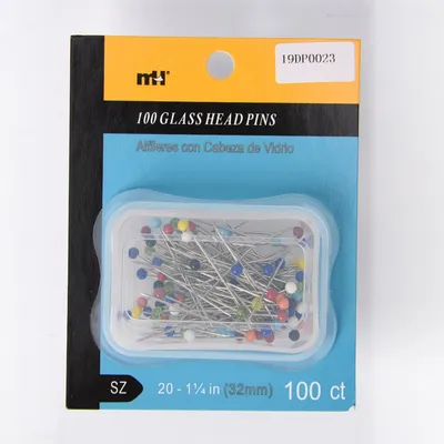 32mm Glass-Head Sewing Pins