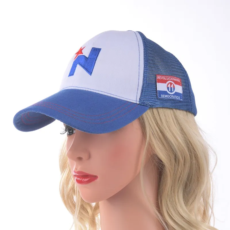 Trucker Mesh Cap with Star Emblem