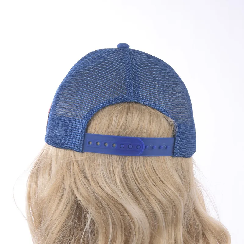 Trucker Mesh Cap with Star Emblem