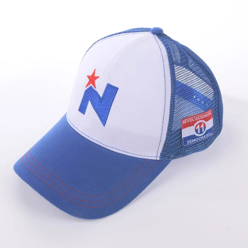 Trucker Mesh Cap with Star Emblem