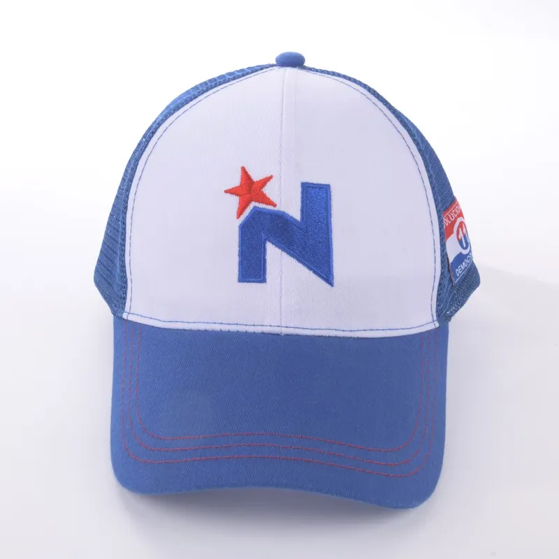 Trucker Mesh Cap with Star Emblem