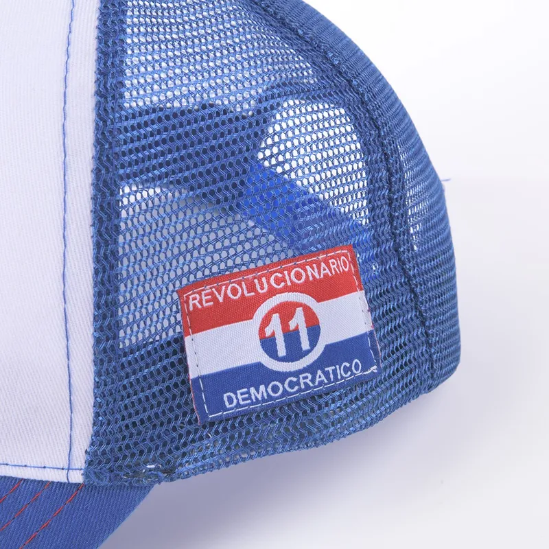 Trucker Mesh Cap with Star Emblem