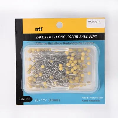 250 Color Ball Pins, 44mm