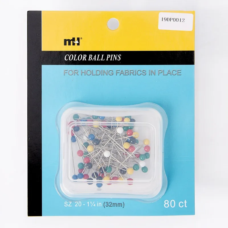 80 Color Ball Pins, 27mm