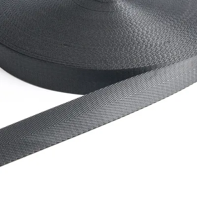 25mm Herringbone Polyester Webbing for Bag Straps