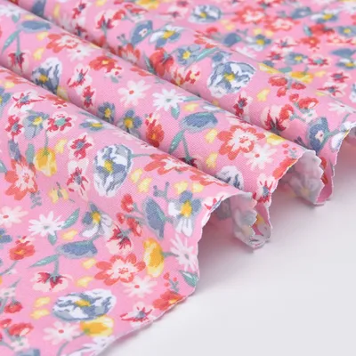 AOP Printed Milk Silk Brushed Jersey Knit Fabric
