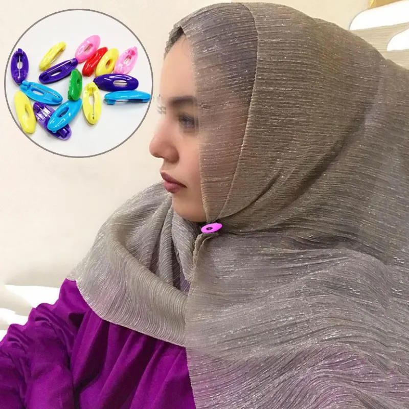 38mm Plastic Cover Scarf Safety Pin Brooch