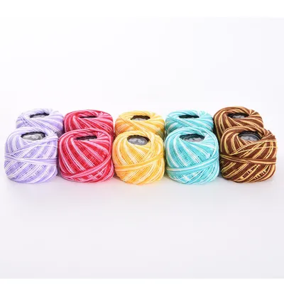 100% Cotton Embroidery Thread 10G/Ball
