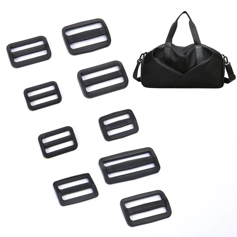 Plastic Tri-Glide Slide Buckle Webbing Strap Adjuster
