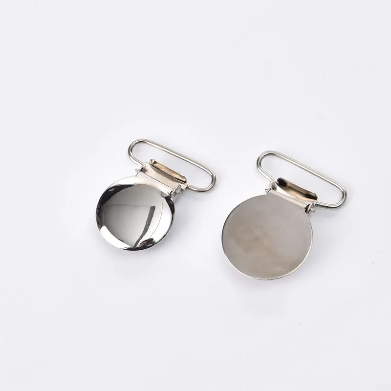 25mm Round Metal Suspender Clips
