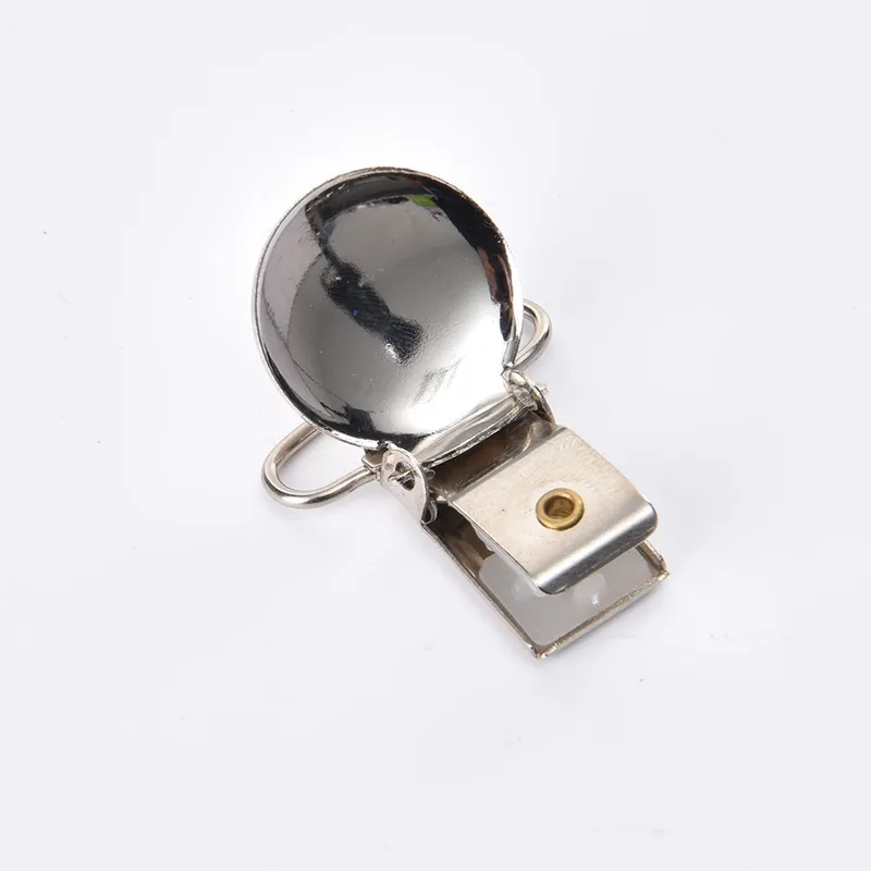 25mm Round Metal Suspender Clips