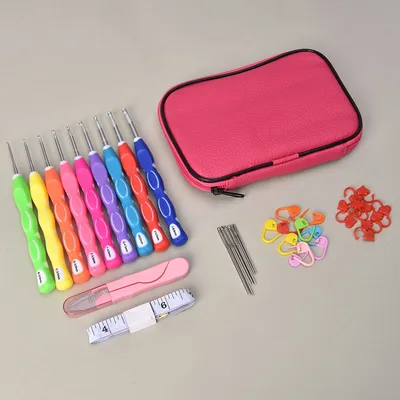37-Piece Crochet Hook Kit