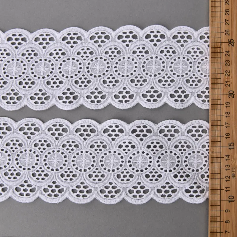 Cotton Eyelet Lace Trimming