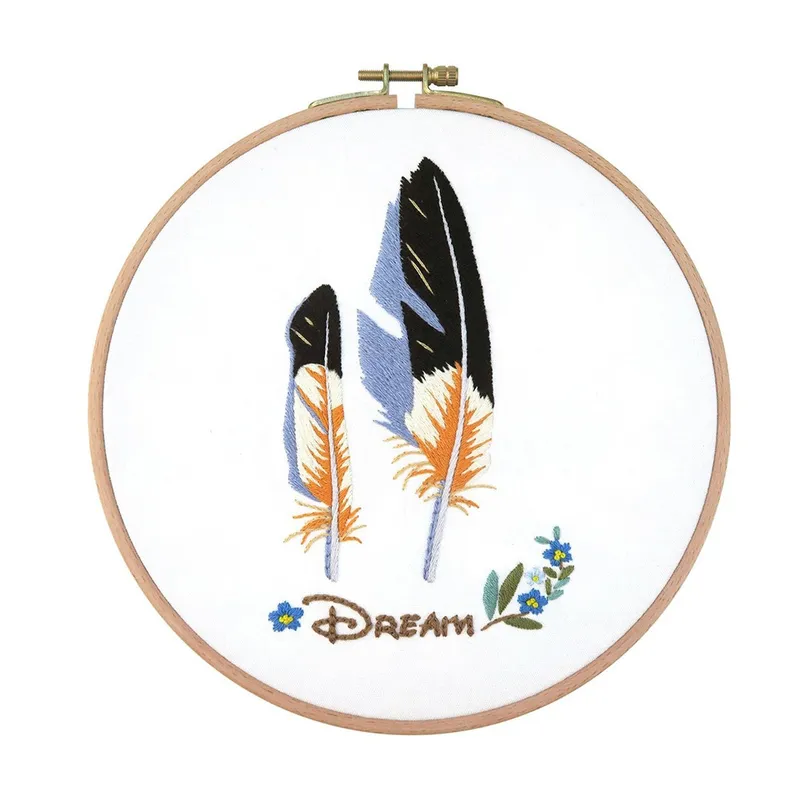 DIY Suzhou Embroidery Starter Kit Cross Stitch Set