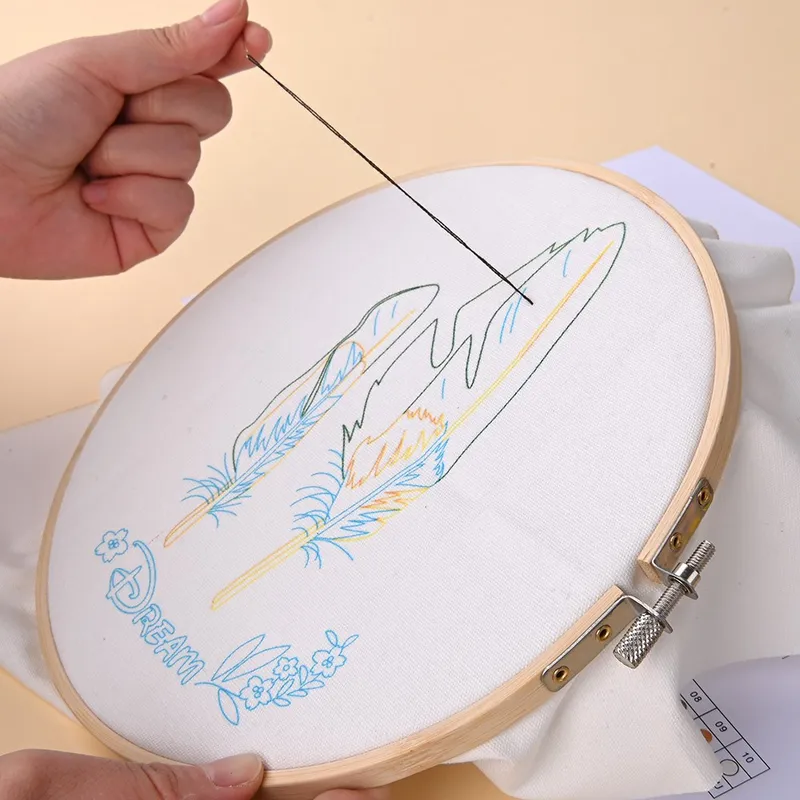 DIY Suzhou Embroidery Starter Kit Cross Stitch Set
