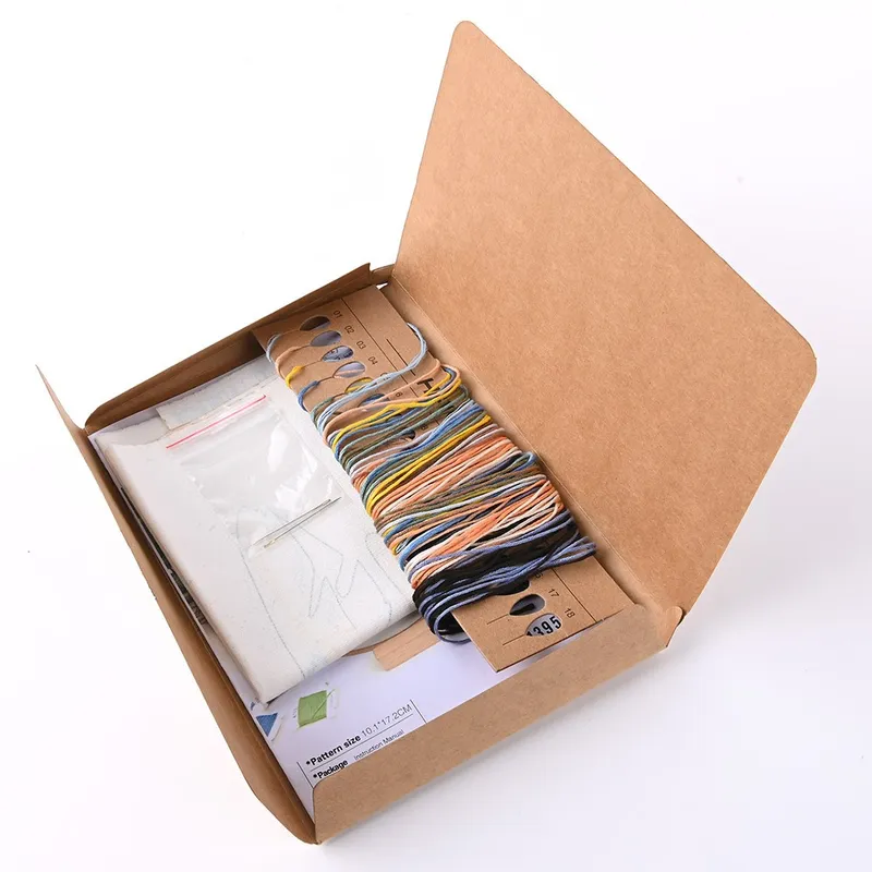 DIY Suzhou Embroidery Starter Kit Cross Stitch Set