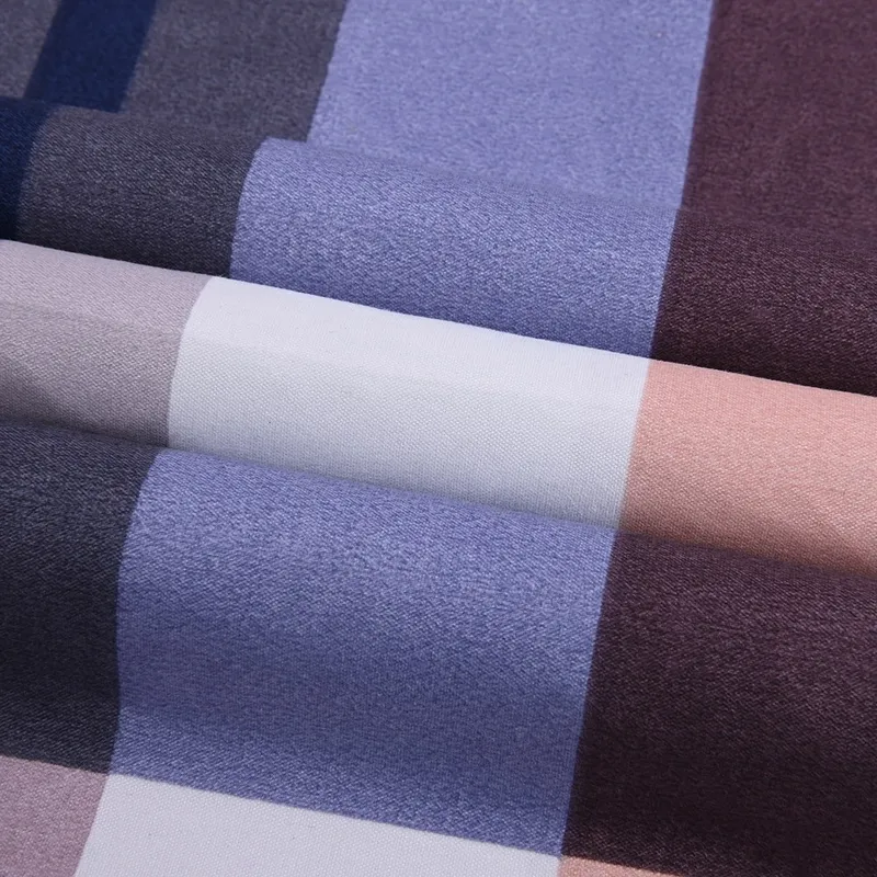 Custom Printed Brushed Polyester Bedsheet Fabric