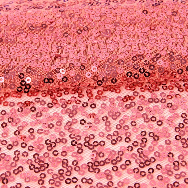 Sequin Tulle Fabric Material