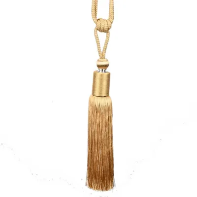 80cm Gold-Tone Curtain Tassel Tieback