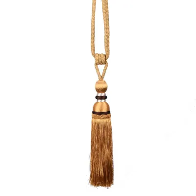 80cm Gold Drapery Curtain Tieback Tassel