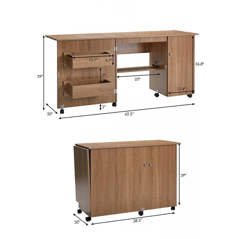 Folding Sewing Machine Table