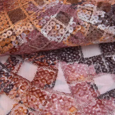 Harlequin Sequins Mesh Fabric