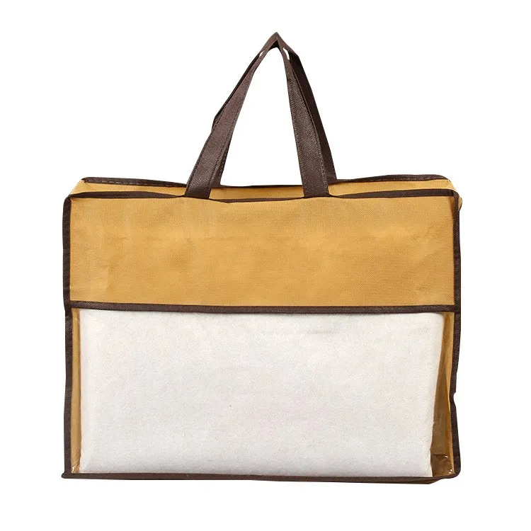 Non-Woven PVC Transparent Organizer Bag With Zipper